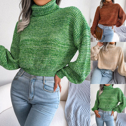 Dames Gebreide Coltrui Elegante Mouwen Trendy