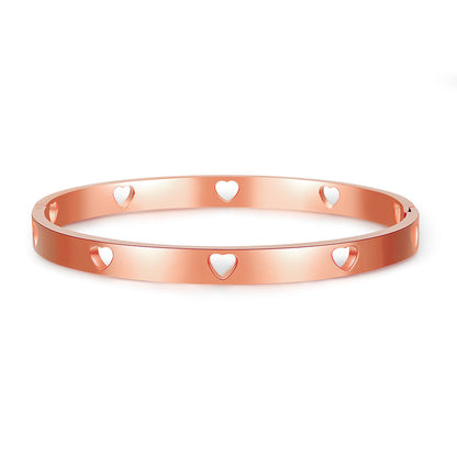 Dames Armband RVS Roestvrij Staal met Hart Motief