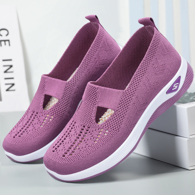 Dames Comfortabele Orthopedische Ballerina Sneakers voor Dagelijks Gebruik