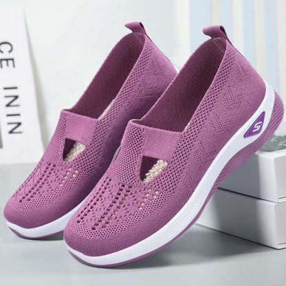 Dames Comfortabele Orthopedische Ballerina Sneakers voor Dagelijks Gebruik