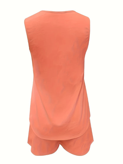 Daphne Ivy Tweedelige Set voor Zomerse Elegantie