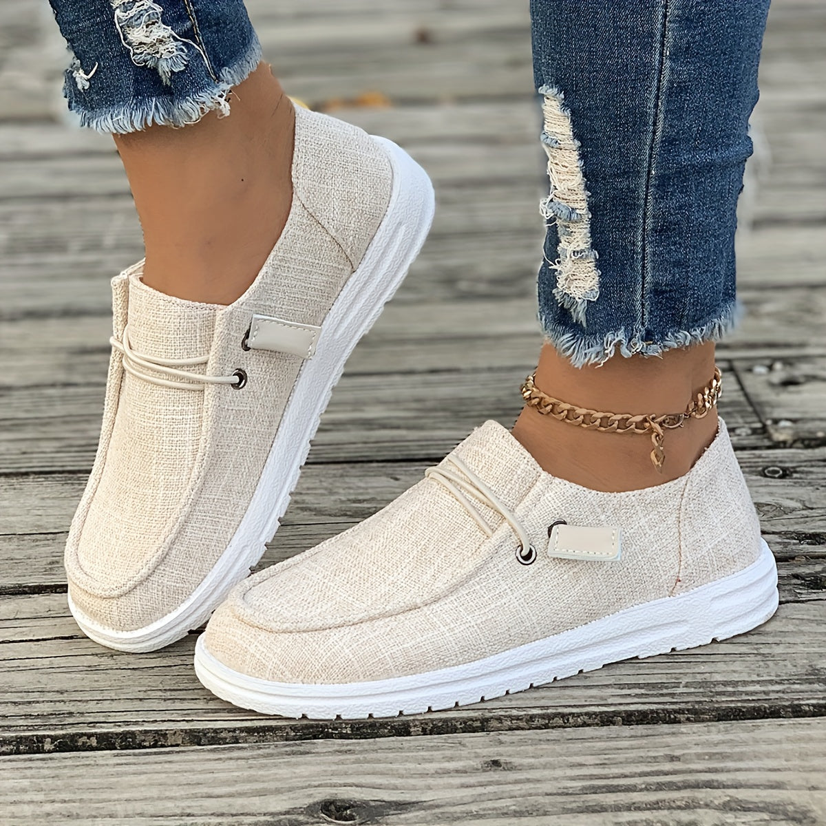 Dames Instappers Casual Leer Zwart Comfortabele Schoenen