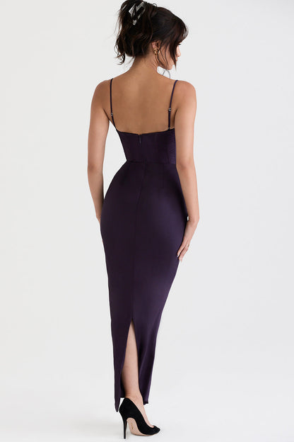 Maxi Jurk Korset Stijl Isabella Frauen