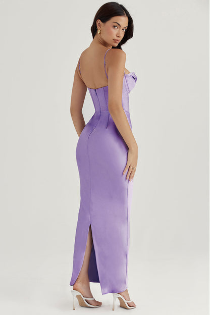 Maxi Jurk Korset Stijl Isabella Frauen