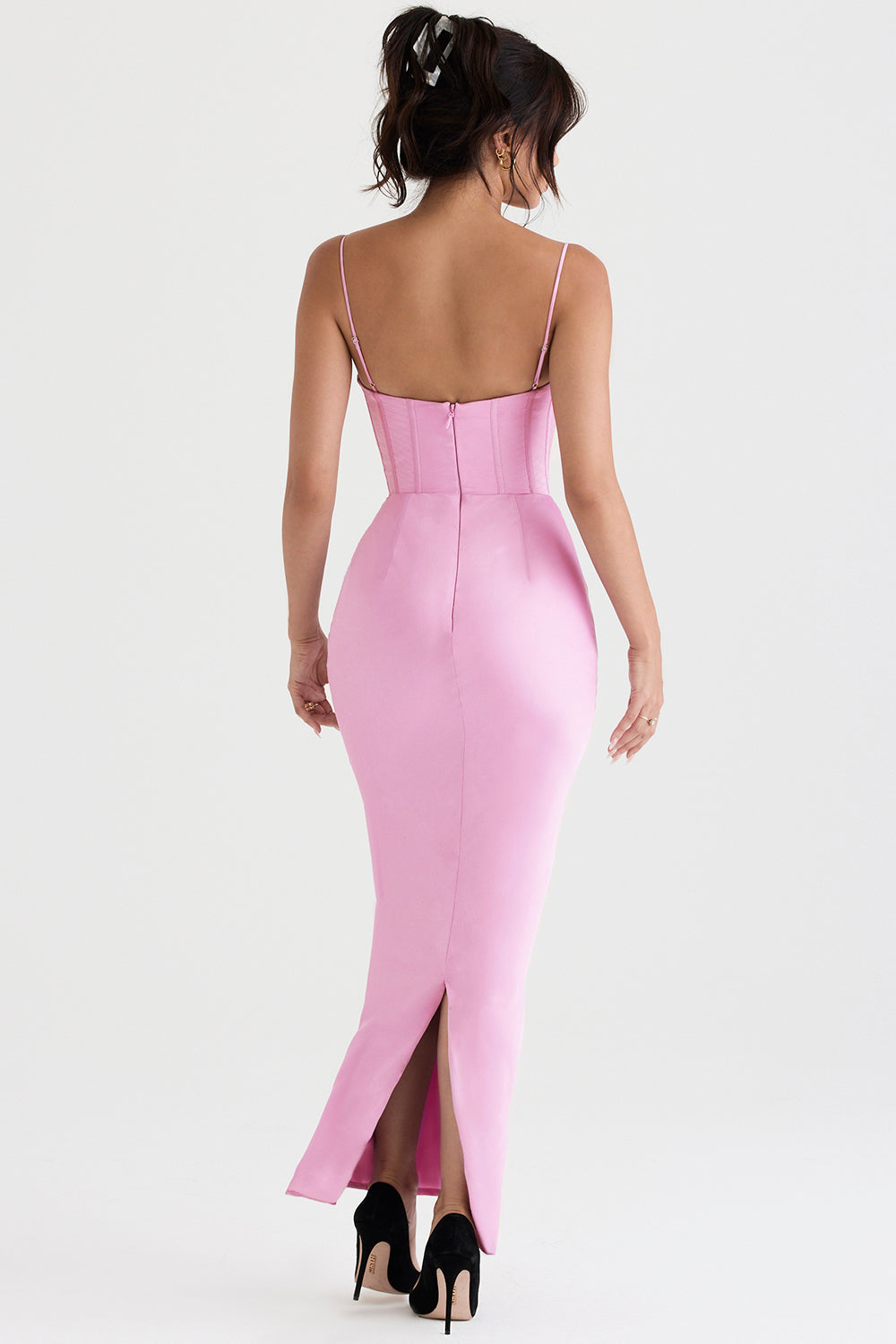 Maxi Jurk Korset Stijl Isabella Frauen