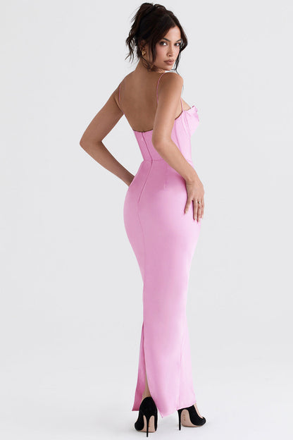 Maxi Jurk Korset Stijl Isabella Frauen