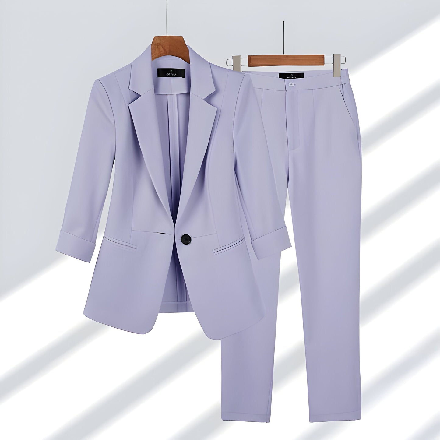 Dames Blazer en Broek Set – Elegant & Getailleerd Pak voor Elke Gelegenheid