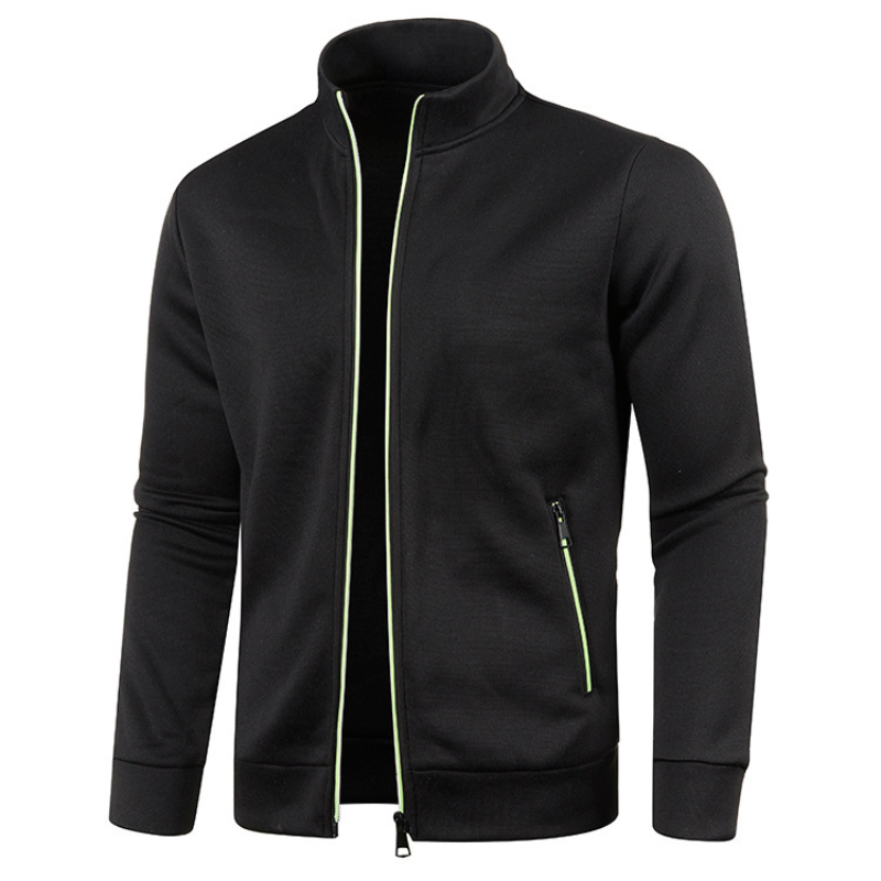 Heren Vest Winddicht met Zakken en Staande Kraag - Mode Vibes