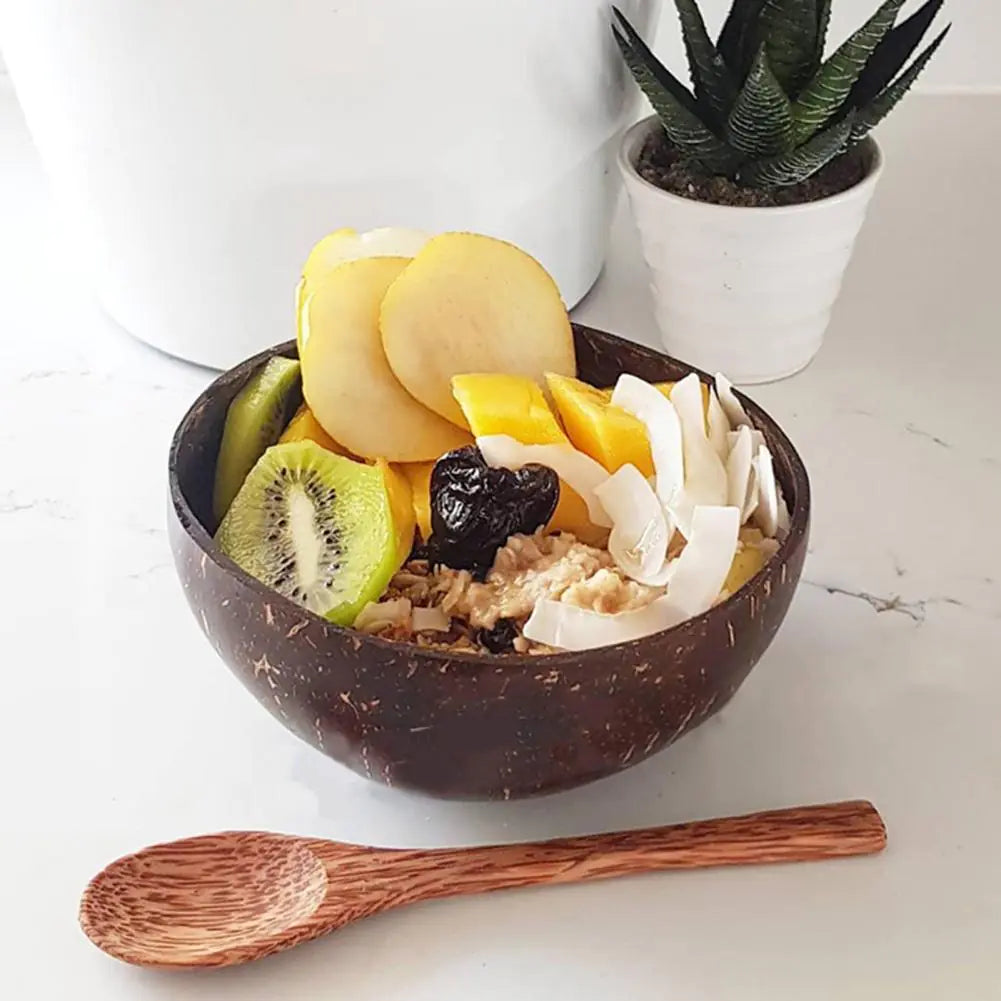 Kokosnoot Voedselcontainers Duurzaam en Biologisch Afbreekbaar - Mode Vibes