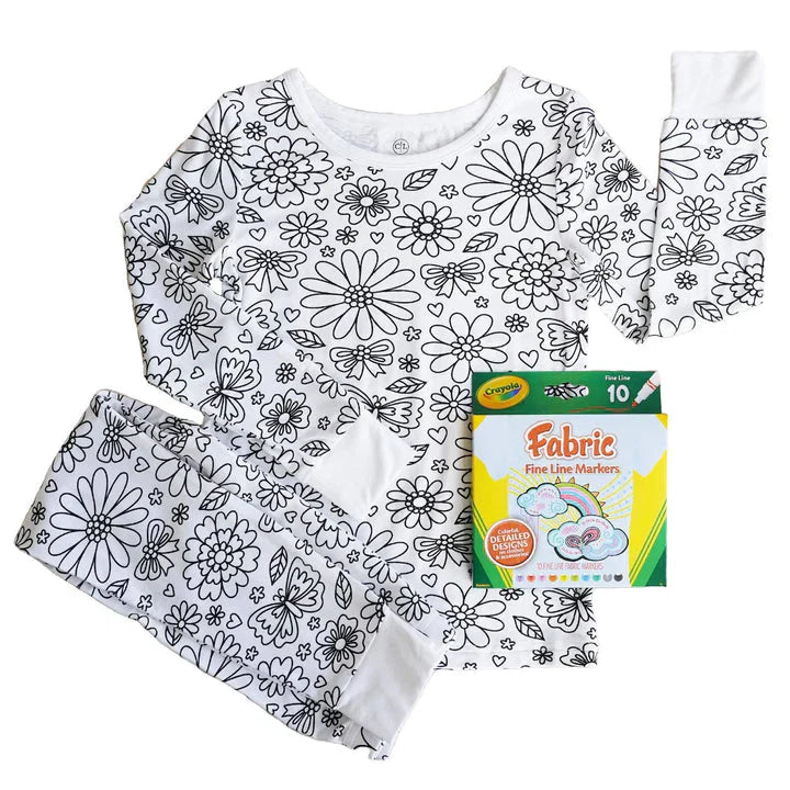 Kinderpyjama met Leuke Prints en Zachte Stof
