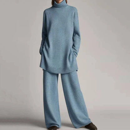 Delia | Tailleur con comodo dolcevita