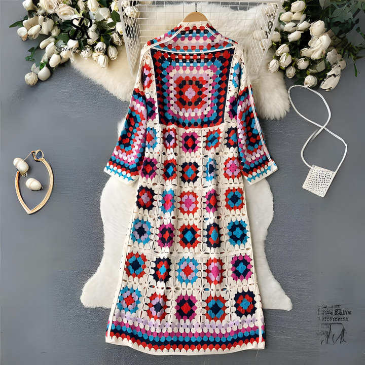 Kleurrijk Vest voor Vrouwen Ivy Stijl