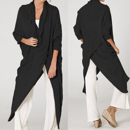 Vrouwelijke Top met Lange Mouwen Casual Stijl