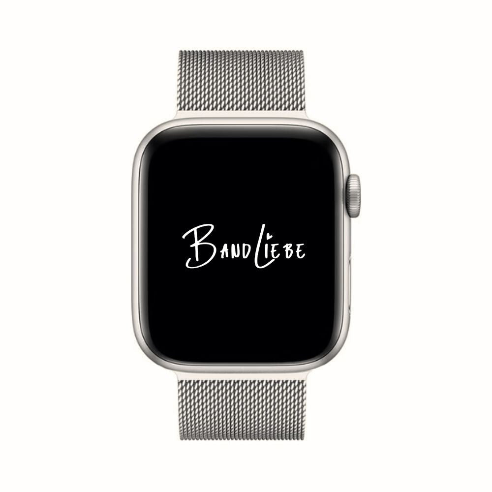 Staal Apple Watch Armband Milanese SteelFlex Band - Mode Vibes