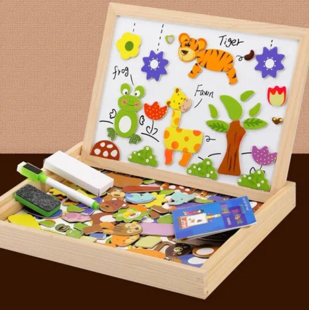 Magnetisch Tekenbord Set Dubbelzijdig voor Kinderen