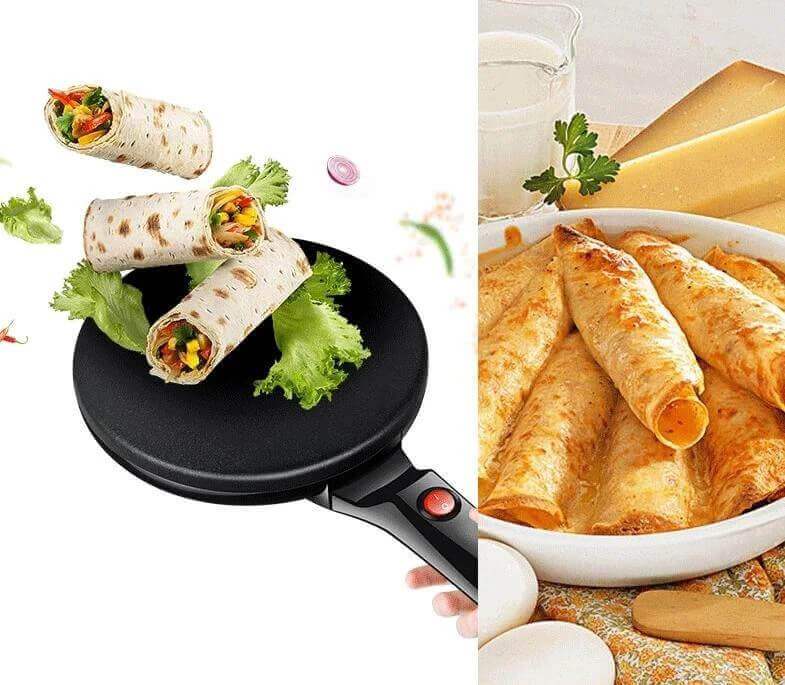 Elektrische Crêpe Pan CrêpeMaker Met Thermostaat