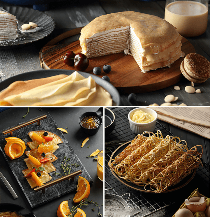 Elektrische Crêpe Pan CrêpeMaker Met Thermostaat