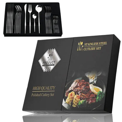 RVS Bestekset 24-delig Aurinox Roestvrij Staal