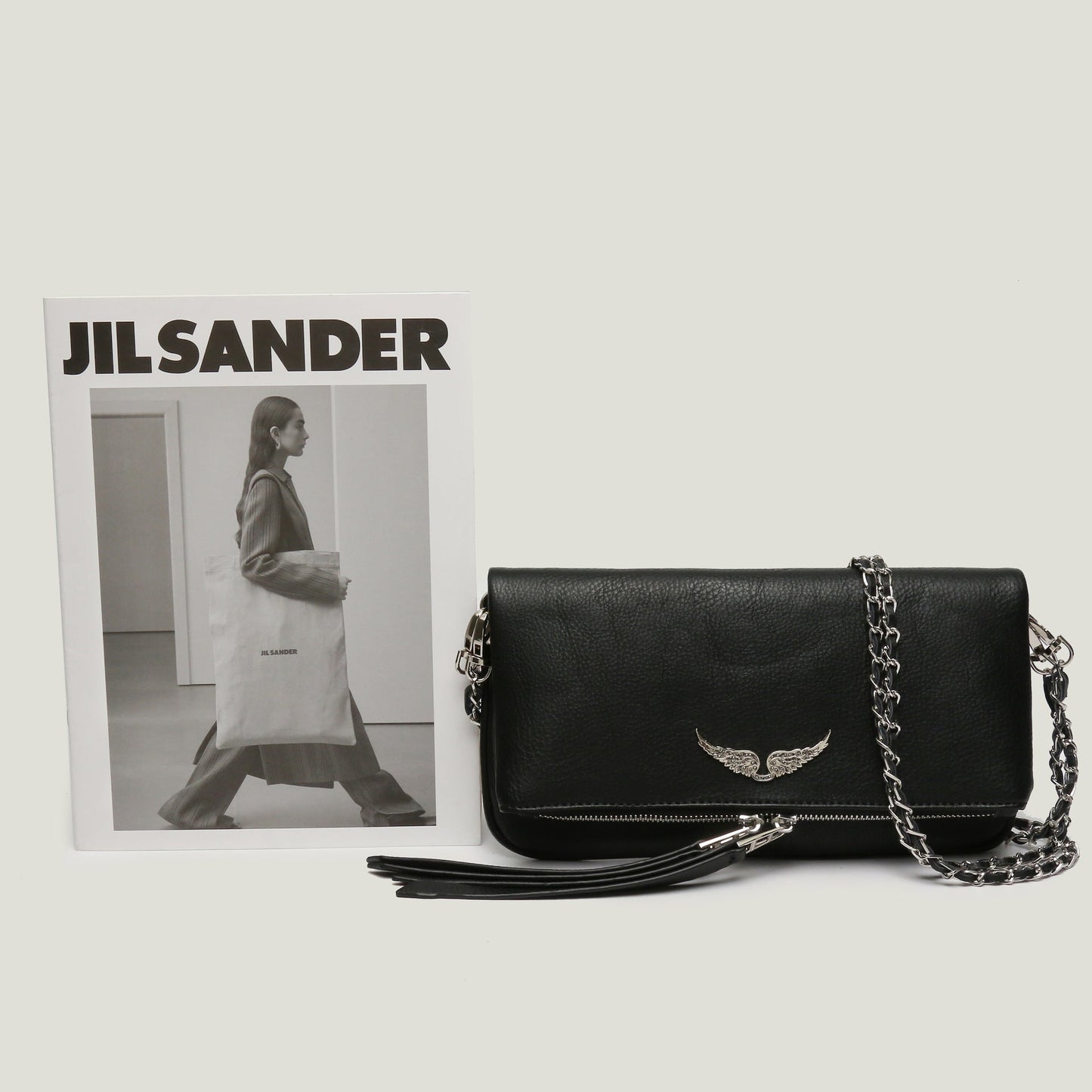 Dames Clutch met Ketting en Praktische Binnenkant