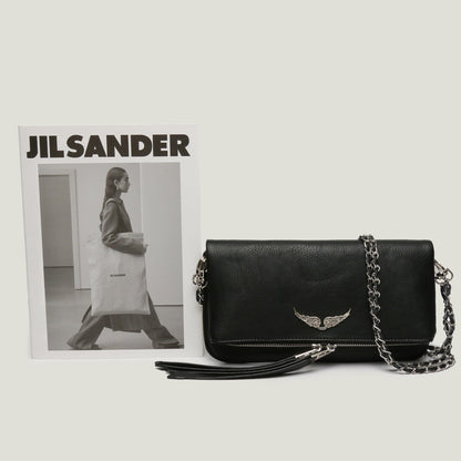 Dames Clutch met Ketting en Praktische Binnenkant