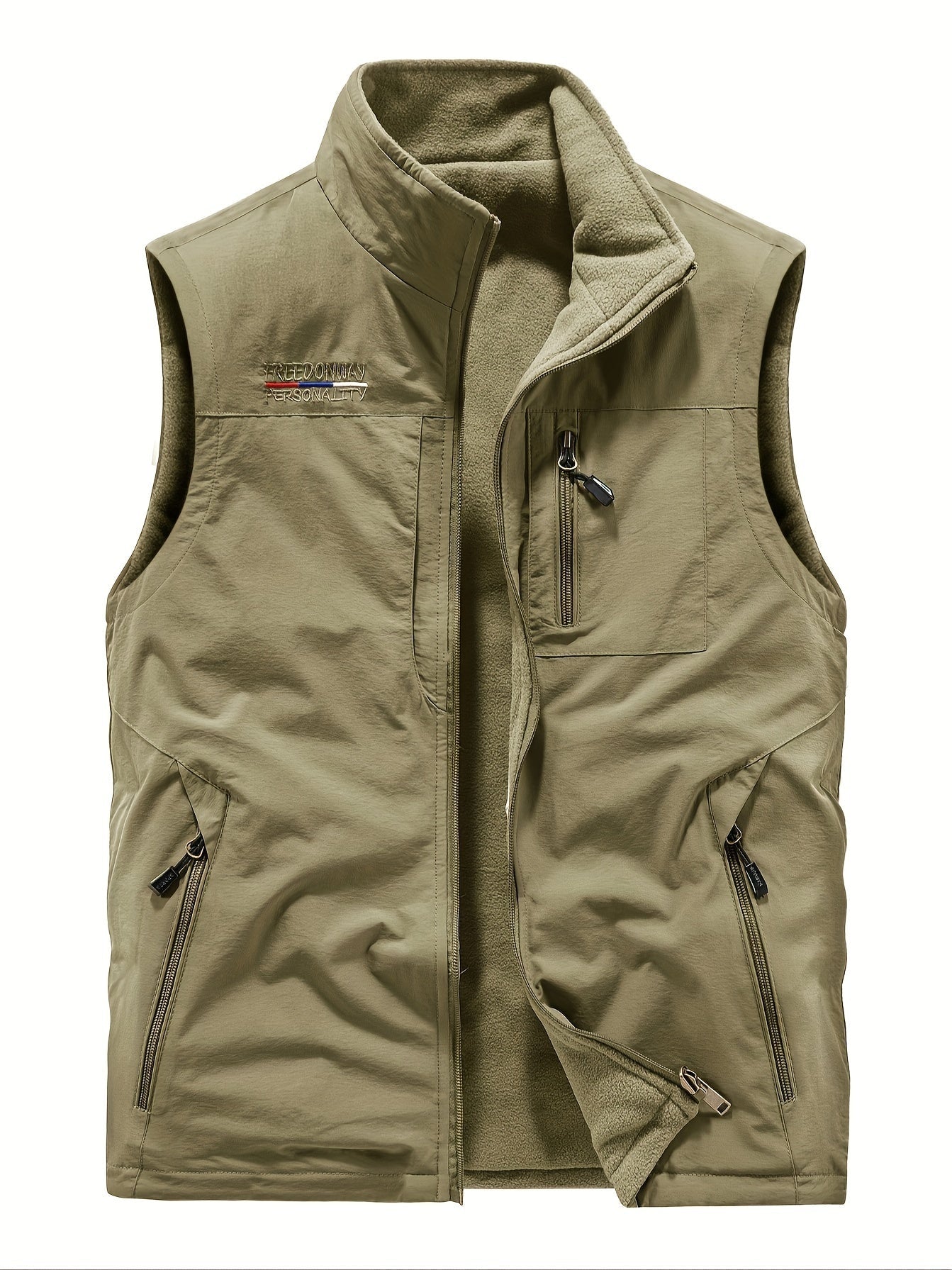 Emiliano | Cardigan reversibile senza maniche