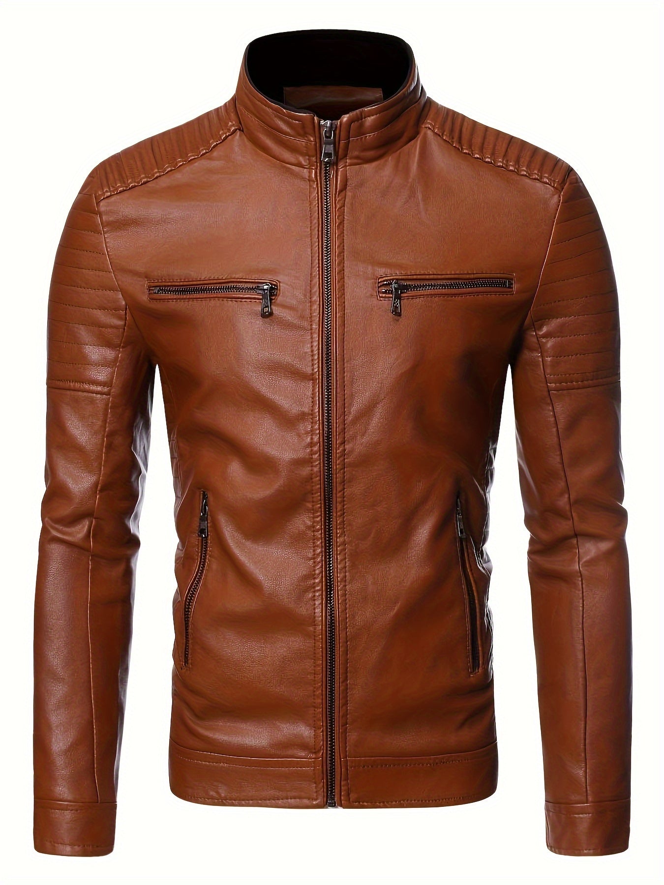 Paolo | Giacca in pelle elegante