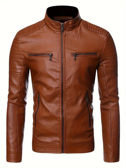 Paolo | Giacca in pelle elegante