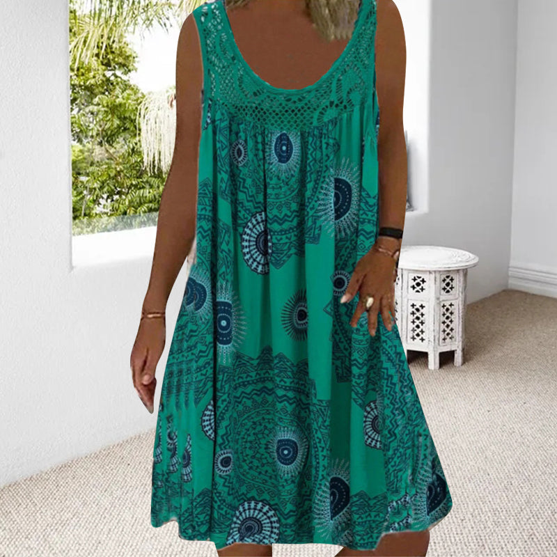 Mouwloze Zomerjurk Luchtig en Comfortabel