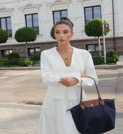 Luxe Vegan Shopper – Ruime Elegante Handtas voor Elke Gelegenheid