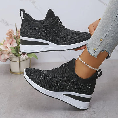 Dames Comfortabele Sneakers Uitneembare Binnenzool
