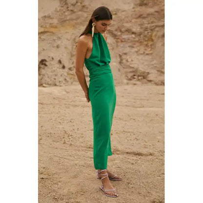 Maxi Jurk Zonder Rug VrouwelijkSexy Lente Zomer