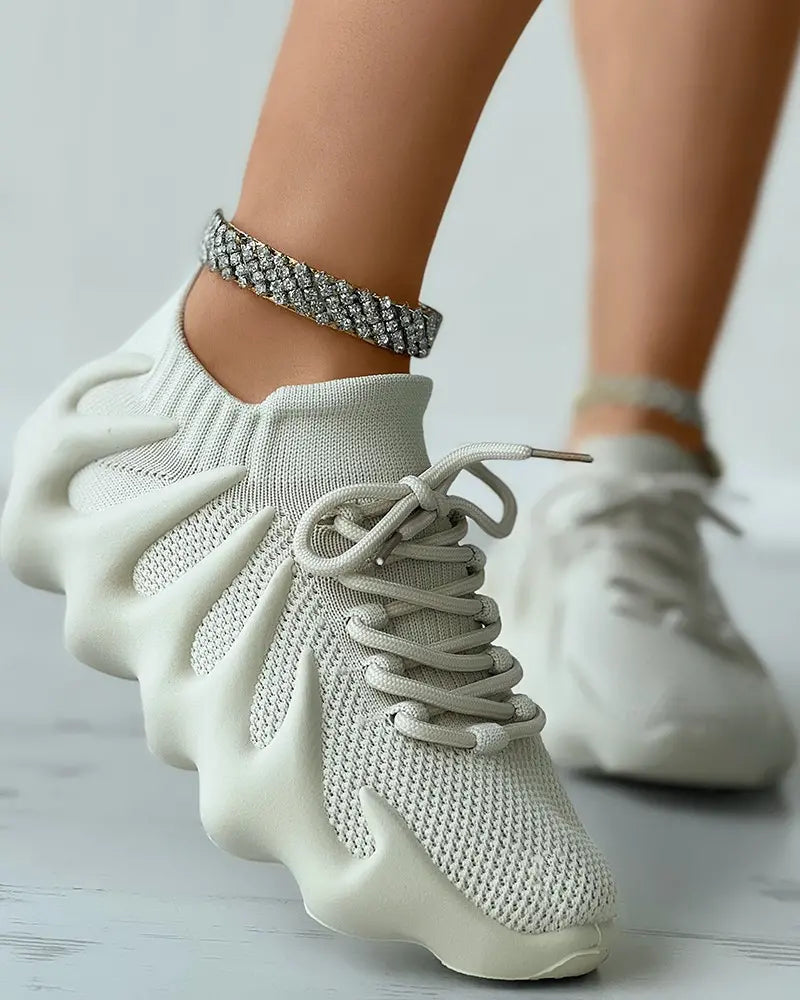 Dames Sneakers – Lichtgewicht Sport Sneakers met Schokdemping & Ademend Design