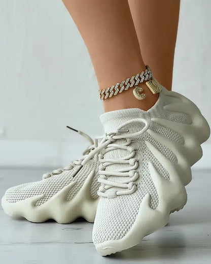 Dames Sneakers – Lichtgewicht Sport Sneakers met Schokdemping & Ademend Design