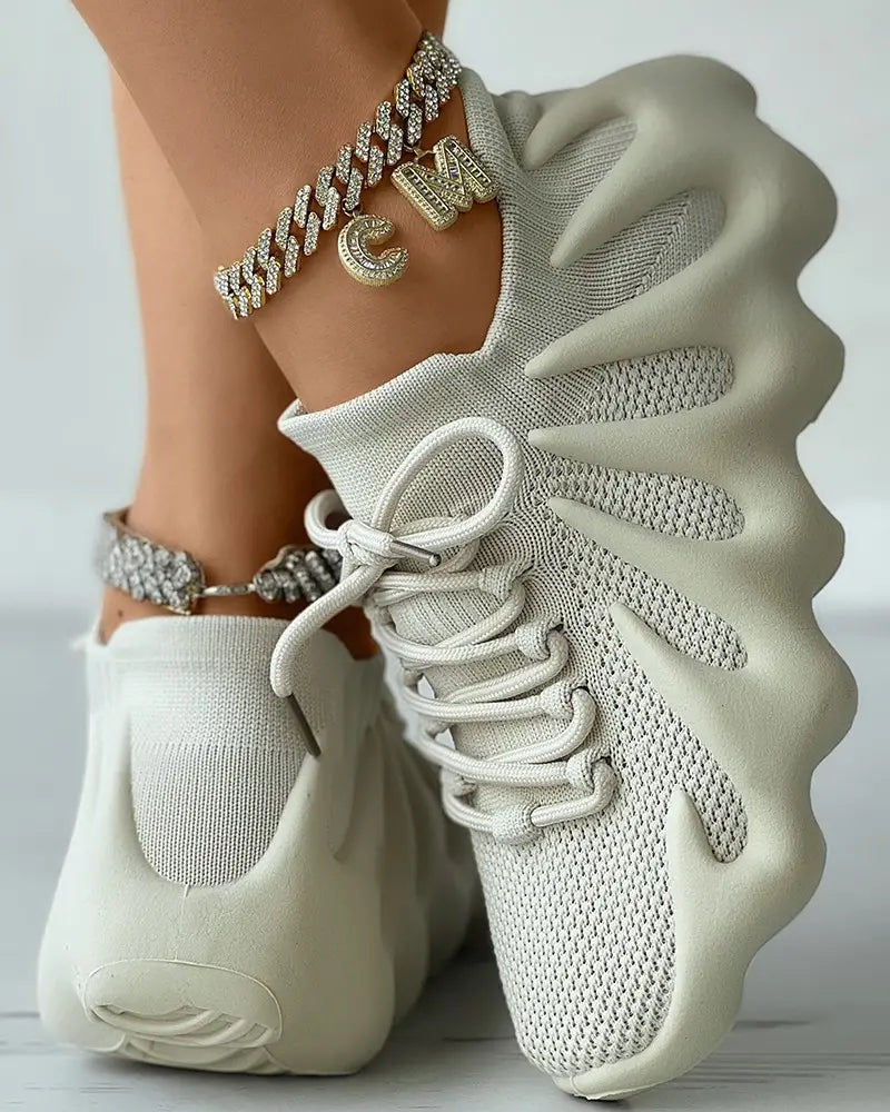 Dames Sneakers – Lichtgewicht Sport Sneakers met Schokdemping & Ademend Design