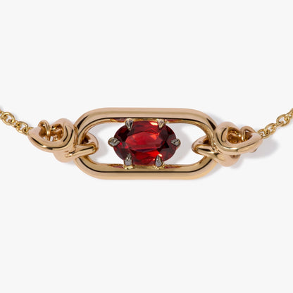 Goudkleurige Geboortesteen Armband voor Dames