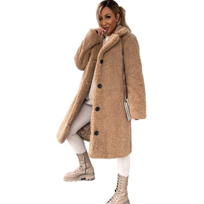 Dames Teddyjas Elegante Zacht Warm