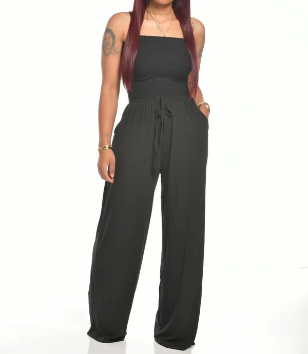 Zomer Jumpsuit Strapless Klassiek voor Vrouw