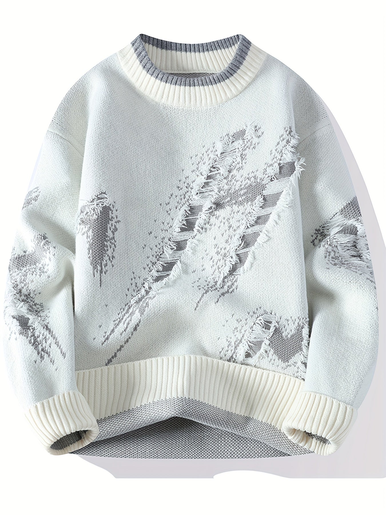Gebreide Trui Oversized Trendy Heren