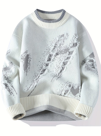Gebreide Trui Oversized Trendy Heren
