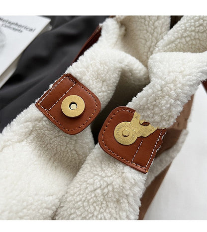 Dames Teddy Shopper van Suède Warm en Stijlvol