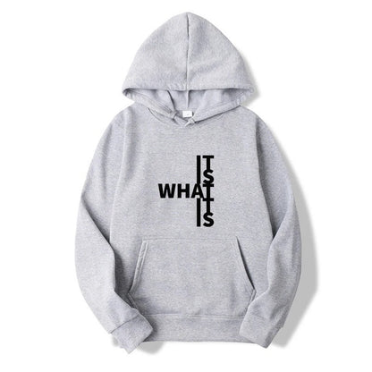 Dames Hoodie Warm met Leuke Statement Tekst Print
