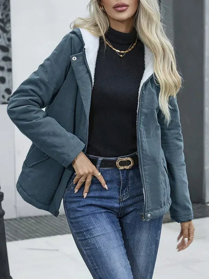 Eleonora | Cappotto elegante con cappuccio