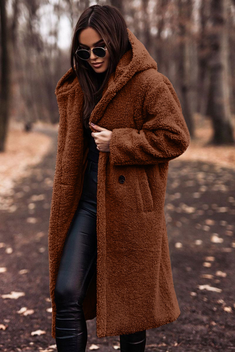 Dames Teddyjas met Capuchon Zacht en Warm - Mode Vibes
