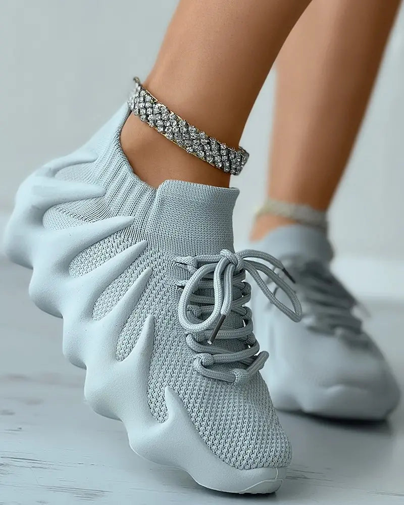 Dames Sneakers – Lichtgewicht Sport Sneakers met Schokdemping & Ademend Design