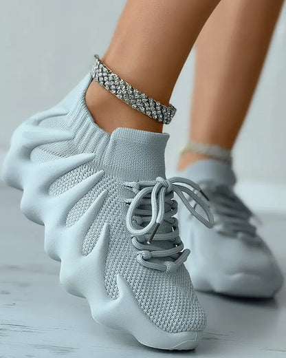 Dames Sneakers – Lichtgewicht Sport Sneakers met Schokdemping & Ademend Design