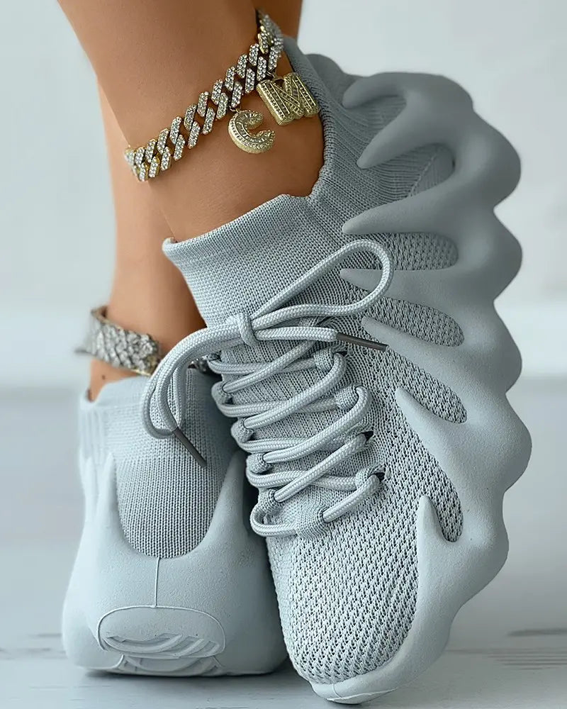 Dames Sneakers – Lichtgewicht Sport Sneakers met Schokdemping & Ademend Design