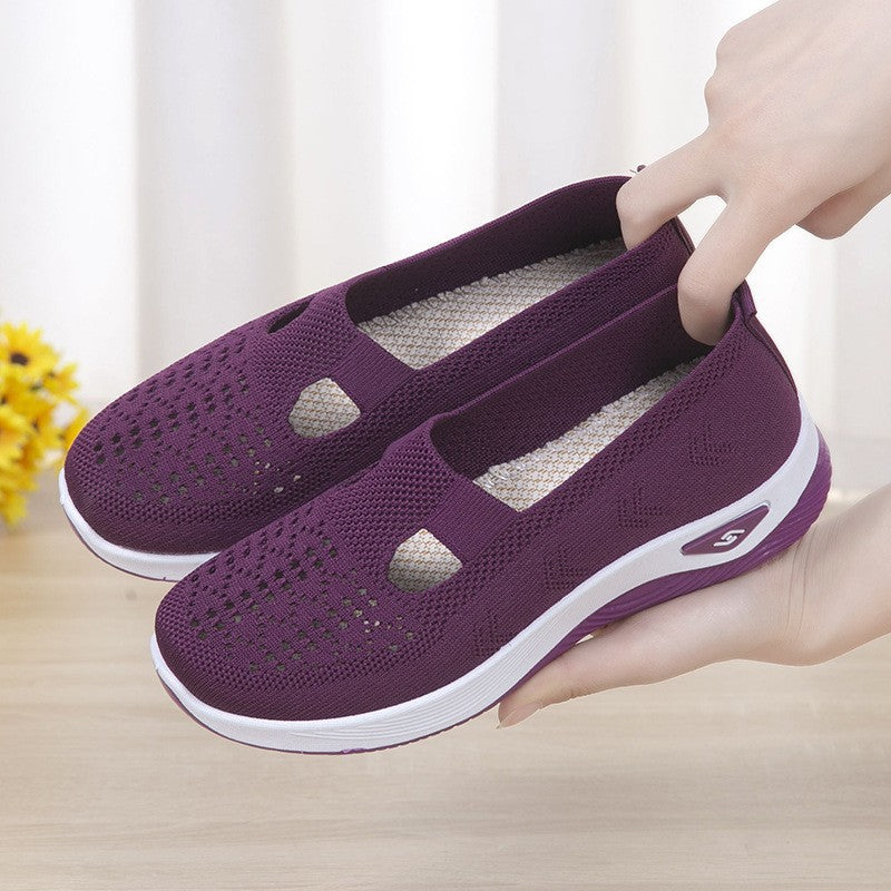 Dames Comfortabele Orthopedische Ballerina Sneakers voor Dagelijks Gebruik