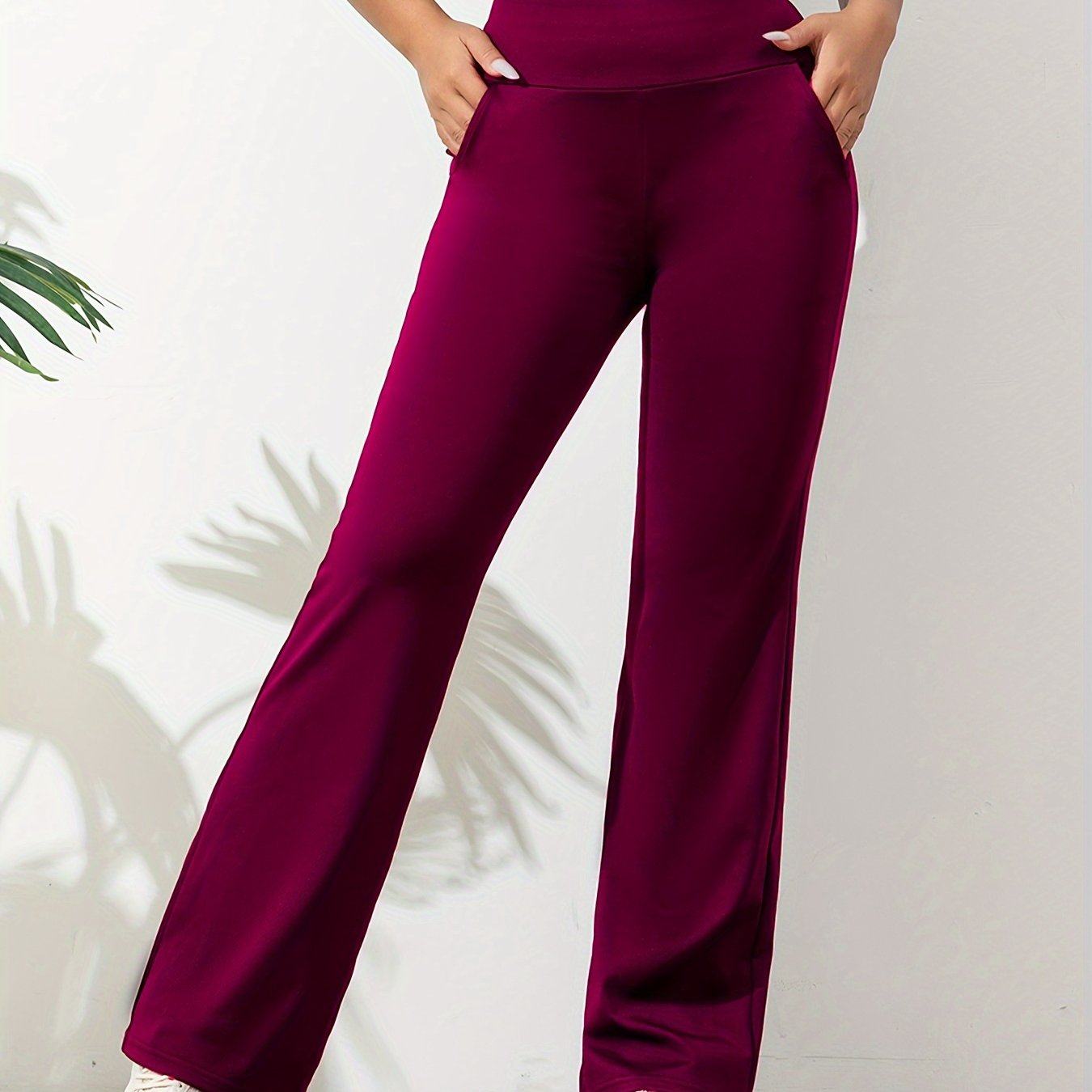 Yogabroek Dames Elastisch Comfortabel Flared voor Yoga en Casual