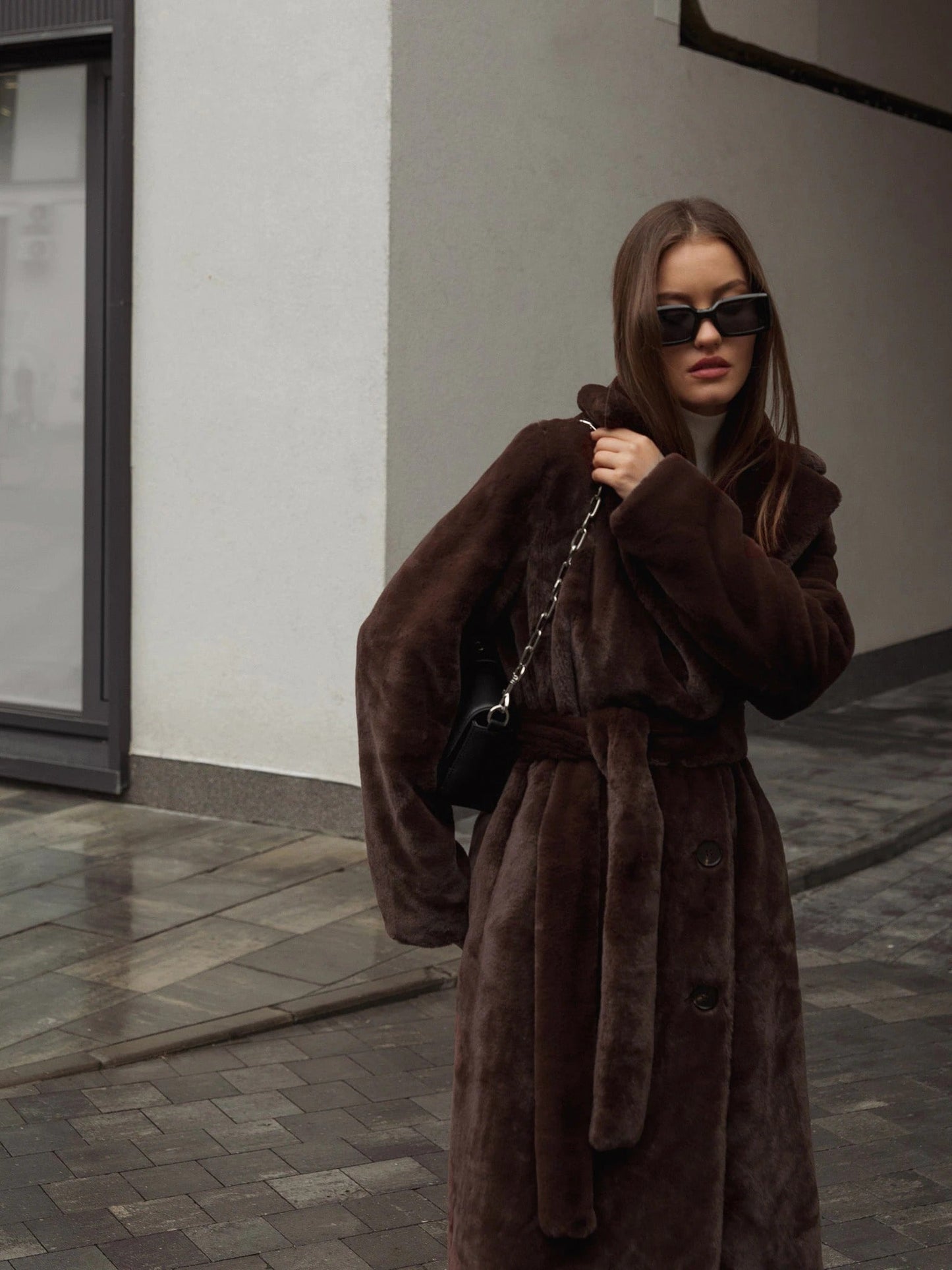 Dame Lange jas Fernanda Warm en Stylish