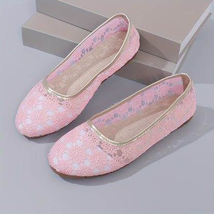 VELANORA- Bloemenpatroon Balletschoenen